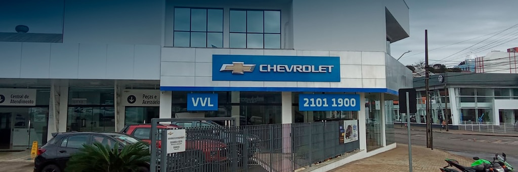 Sobre nós concessionária Chevrolet